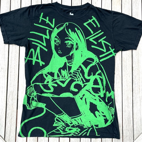 Billie Eilish Tops - Billie Eilish T-Shirt